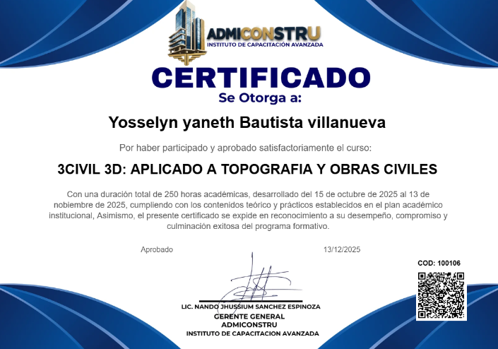 Certificado Internacional